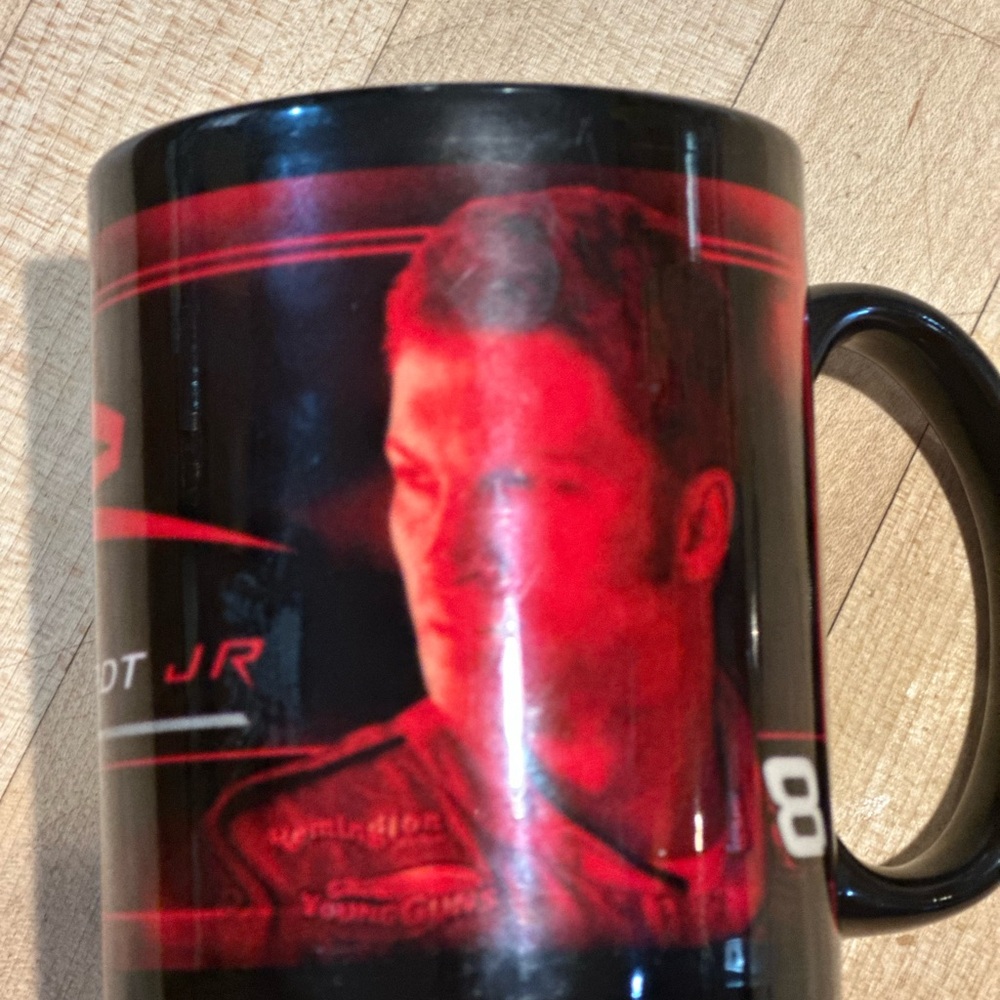 Black and Red Racing Mug - Picture 2 of 6